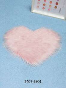 1 件爱心形美甲摄影道具摆拍工具美甲长垫毛绒美甲沙龙展示工具配件 - 粉色 - 查看 7