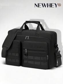 NEWHEY Professional Messenger Bag For Men 15.6 17.3 Inch, Laptop Bag, Waterproof Polyester, Computer Bag Business Waterproof Backpack