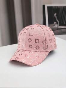 Paillettenbesetzte Schirmmütze mit gebogenem Schirm, vielseitiger Lässig Sonnenhut für Damen, manuell verstellbare Größe, geeignet für Erwachsene und Kinder ab 10 Jahren, passend für Sehenswürdigkeiten, Outdoor-Camping, Angeln