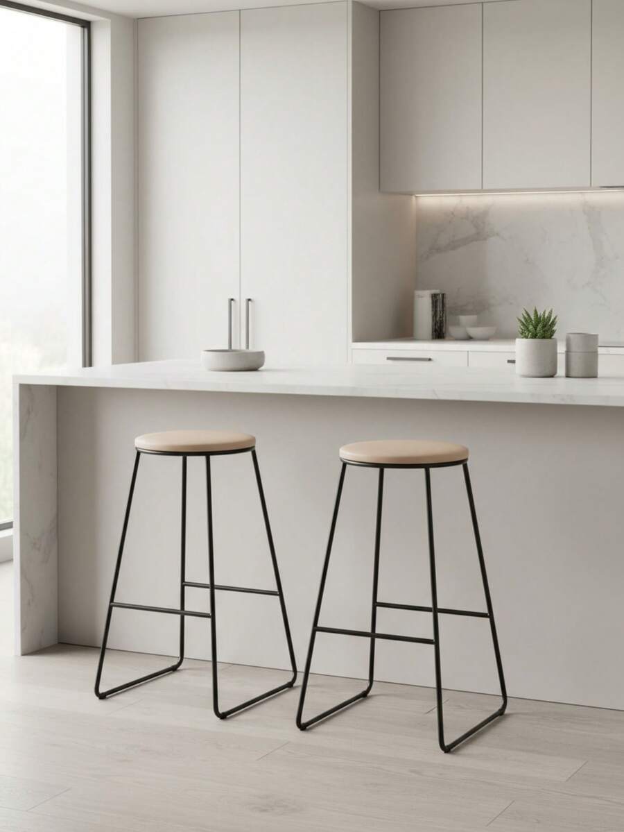 Barstools - สีครีม/สีเบจ - ดู 1