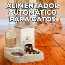 ELE-GATE Alimentador Automático 2 en 1 para Mascotas – Dispensador de Agua y Croquetas - Multicolor - Ver 7