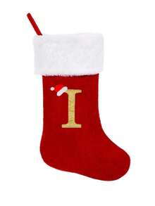 Monogram Christmas Stockings,2026 Christmas Stockings Xmas English Letters Hanging Stockings Christmas Socks Double Sided Fireplace Hanging Stockings For Christmas Party Decoration New Year Party Gift Favors Supplies,Personalized Initial Christmas Stocking, Family Holiday Xmas Party Decor Home Decor Christmas Decorations Room Decor Winter
