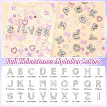 330 Pcs Junk Phone Case Charms 26 Pcs A - Z Alphabet Letter Charm, Mix White Flower Bow Heart Pearls Flatback Resin Charms Letter Junk Cases Kit Crafts - Bộ 7 - Xem 3