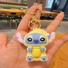(1 chiếc màu sắc được gửi ngẫu nhiên) Túi quà thời trang hình đồ chơi Stitchy Mặt dây chuyền móc khóa - Nhiều màu - Xem 9