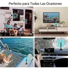 Antena de TV Digital, 4K 1080P Antena de HDTV Interior con 2 de Señ Inteligente y Base Magnética, Antena para TV Abierta para DVB-T Digital y Señales de TV ógicas(default) - Tipo 1 - Ver 8