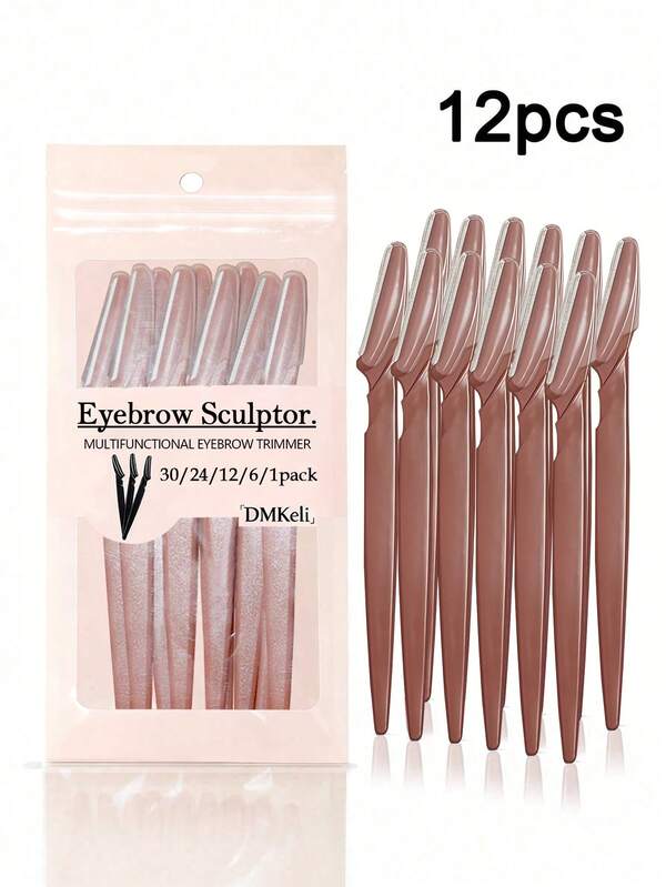 240PCS/Set Multicolor Grooming Eyebrow Razor & Shaver Set,Eyebrow Trimmer & Shaver, Exfoliating Dermaplaning Tool, Body Hair Removal Trimmer And Face & Eyebrow Razor Set Long Handle Blade With Precision Cover Women Eyebrow Shaping Tools Suitable For Or Travel Use Easy To Use Eyebrow Trimmer For Women And Men's Shavers, Used For Trimming And Shaping Eyebrows 1/3/5/12/15/30/50/100/240PCS,Makeup,Cheap,Room Decor,Vanity,Travel,Bedroom,Makeup Accessories,Eyebrow Razor