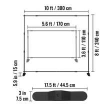 10x8ft Backdrop Banner Stand, Adjustable Height & Width, Last Step & Repeat For Trade Show Wall Display Photo Booth Background - 10 X 8 Pies - View 10