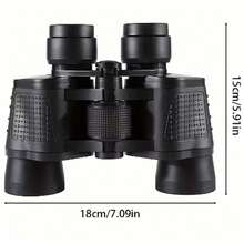 Binoculares Telescópicos Hd Visión Nocturna 80x80 Potente Negro - Negro - Ver 7