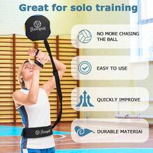 Volleyball Training Equipment Aid, Volleyball Trainer To Practice Serve, Spike, Set And Pass, Volleyball Trainer Beginners Pro - 5 Pack - View 6