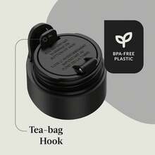 Contigo AUTOSEAL West Loop - Taza de viaje de acero inoxidable aislada al aspiradora con tapa fácil de limpiar, 12 onzas, perla esmerilada de sal - Perla helada glaciar - Ver 7