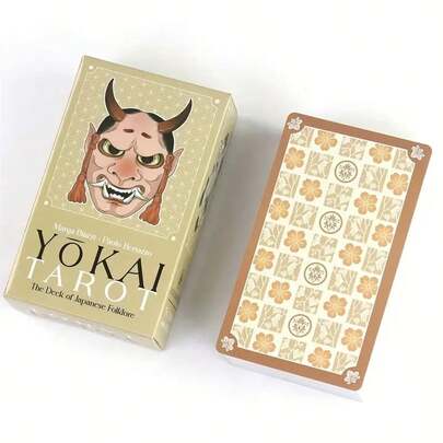 78pcs Tarot Cards, Horror Aesthetic Tarot Deck, Suitable For Beginners And Enthusiasts, Can Be Used For Divination And Prediction, Also Suitable As Game And Holiday Gift