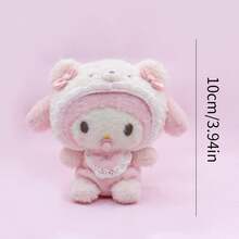 Sanrio 三丽鸥系列奶嘴、泰迪熊、Hello Kitty毛绒玩具、My Melody、Kitty猫咪吊坠、钥匙扣、包包配件、生日礼物、男女童礼物、圣诞节礼物 - 彩色 - 查看 13