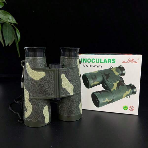 1 Stück tragbare Outdoor-Ferngläser, dekorative Ferngläser, Ferngläser mit hoher Vergrößerung und hoher Auflösung, Outdoor-Ferngläser für Studenten, Requisiten für Spiele