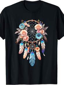 Boho Dream Catcher   Indigenous Wo T-Shirt - 款式13 - 查看 1