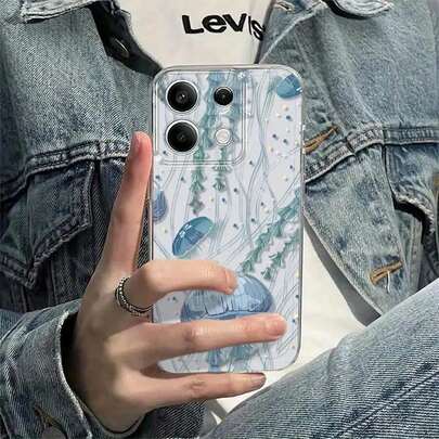 Funda para Móvil con Estampado de Medusa, Funda Transparente Clásica Adecuada para Honor 400, 400 Pro, 400 Lite, X5, X5B, X5B Plus, X6, X6B, X7, X7A, X7B, X7C, X8, X8A, X8B, X9, X9A, X9B y Serie X9C Protección Completa, Funda para Smartphone,Accesorio para Teléfono,Diseño de Medusa,Funda de Teléfono Elegante,Resistente a los Arañazos,Estuche Duradero,Accesorio Móvil,Funda Protectora,Propietarios de ,Entusiastas de la Tecnología