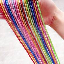 1pc 1.4M Laser Protective Sleeve Data Cable, Phone Charger Cable - Multicolor - View 3