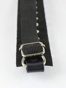 1pc Women Punk Bullet Decorative Sexy Leg Ring Thigh Garter Belt Clothing Accessory Leather Harness Leg Strap Halloween Cosplay Props - màu đen - Xem 5