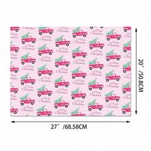 12 Stück rosa Weihnachtsgeschenkpapier, Weihnachtsmann, Schneemann, Schneeflocke, Stern, Baum Geschenkpapier, flach gefaltet Weihnachtskunstpapier, für DIY handgemachte Geschenkverpackung zu Weihnachten, Winter, Geburtstagen, Geschenkdekoration Papier, Party Geschenkbox Außenverpackung Papier.