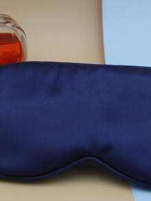 1pc Shading Sleep Eye Mask Imitation Silk Ice Feel Comfortable, Relaxing Fatigue, Lunch Rest, Sleeping ﻿