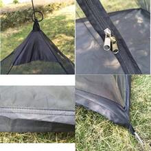 mosquitero para cama de camping compacta y ultraligera para viajes al aire ltima intervensin, malla ligera verde - verde - Ver 5