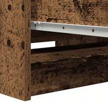 vidaXL Sideboard im Altholz-Look 37,5x35x99 cm Holzwerkstoff