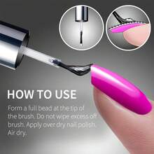 Seche Vive Gel Effect Top Coat Esmalte de uñas para manicura y pedicura, 14,2 g en caja, 2 unidades - 1 - Ver 2