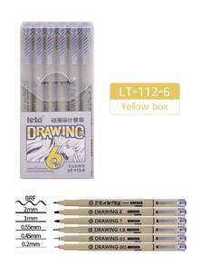 3 支/4 支/5 支绘画和艺术微型细线笔，绘图针笔适用于日记、线条画、漫画线、素描和水彩画艺术用品