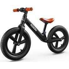 Ridego - Bicicleta de equilibrio de 14 pulgadas para niños de 2 a 6 años, bicicleta ligera para niños con asiento ajustable, bicicleta de empuje con neumáticos de goma de aire, juguetes de viaje - 1 - Ver 9