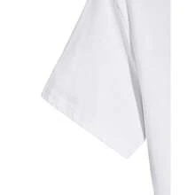 Rock Band T-Shirt 100% Cotton Plus Size - White - View 5