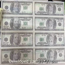 1pc $100 Bill Napkin - High Quality $100 Bill Napkin Suitable For Weddings, Birthdays And Parties - Bold $100 Bill Design, High Quality Paper, Suitable For Halloween, Christmas And Parties[Random Color Variation Inside] - Multicolor - View 6