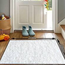 1pc Valentine'S Day Vintage Elegant Red Rose Design Area Rug, 2 Available, Non-Slip Washable Floor Mat, For Living Room, Bedroom, Playroom, Home Decor - Soft, Non-Slip, Indoor/Outdoor Carpet For Picnic, Caravan, Garden, Lawns, Balconies And Backyard - Easy To Clean, Decorative Carpet, Bedroom Accents - 彩色 - 查看 4