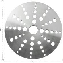 IH 専用 ステンレス均熱プレートセット 18cm×23cm 高精度熱拡散シート ガラスポット・キャセロール対応 電磁調理器用省エネ熱誘導ツール (18cm) - 18cm - チェックする 3