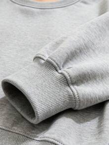 Frozen Kristoff & Sven's Ice Harvesting And Delivery Long-Sleeve Sweatlong-Sleeve Sweatshirt - 灰色 - 查看 6