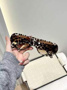 Unisex Fashionable High-End Thick Frame Aviator Goggles - Multicolor - View 2