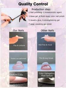 A Set Of 10 Oval-Shaped Light Gray-Eye High-End Handmade Nails With And Moon Patterns, Elegantly And Exquisitely Designed.Of Gold Is Also A Highlight!Overall Style Is Mature And Fashionable, Making It Very Easy To Pair With Any Manicure.Parties, Dates, And Everyday Wear. - 灰色 - 查看 6