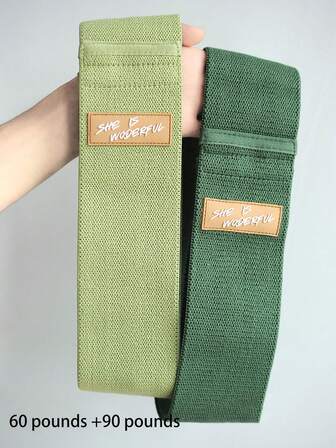 Bandas de resistencia, bandas de glúteos, bandas de ejercicio de tela, Pilates, Yoga, Fitness y entrenamiento en casa