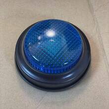 Party Buzzers With Answer - With Loud Buzz Sound & Color-Coded Buttons (Blue, Green, Red,) - For Trivia, Classroom, Family Feud, Game Shows - Compatible With AA Batteries - No Batteries Included - Party Game Show Organizer, Games For Party, Classroom Learning Tool, Vibrant Colored Buttons, Plastic Construction For Halloween,Christmas Event & Party Supplies