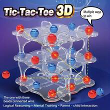 Jogo da Velha 3D, Adequado para Crianças a Partir de 3 Anos - Melhora a Coordenação Motora e o Pensamento Lógico. Materiais de Alta Qualidade, Brinquedos de Treinamento Sensorial, Escolha Perfeita para Noites em Família, Aniversários, Halloween e Presentes de Natal
