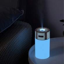 Mini Portable USB Air Humidifier Diffuser - Assorted Colors - Rose - View 3