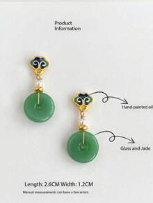 1 par de pendientes de mujer de plata de ley 925, hechos a mano con borlas de cuentas de madera en estilo vintage, protección para los oídos, baja alergénica, adecuados para uso diario y accesorios de playa de vacaciones, en estilo bohemio