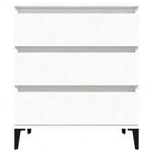 vidaXL Sideboard Weiß 60x35x70 cm Holzwerkstoff - Weiss - Übersicht 5
