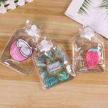 1pc Transparent Hot Water Bag, Refillable Winter Warmer Hand Warmer, Small Cartoon Portable Hot Pack - Multicolor - View 8