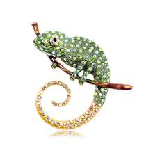 The Jackson's Chameleon (Trioceros Jacksonii) Is A Striking