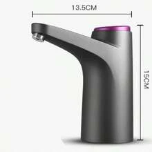Bomba automática de agua potable | Dispensador de agua para botellas | Dispensador de agua eléctrico portátil sin BPA | Bomba para botellas de agua - Negro - Ver 6