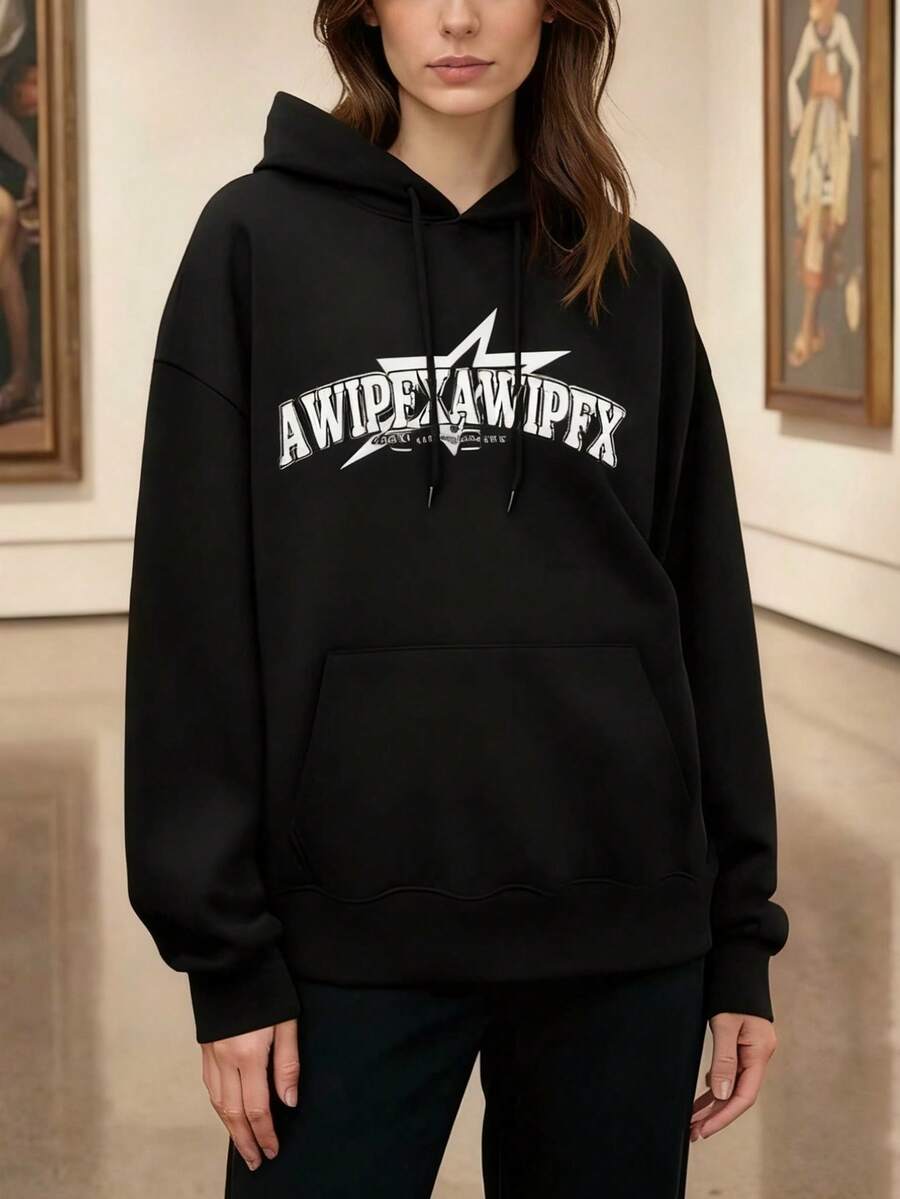 Sudadera con capucha forrada térmicamente para mujer, engrosada para uso casual diario, deportes al aire libre y moda callejera