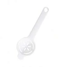 Separador manual de yema de huevo de mango largo de plástico, filtro de huevo colorido de PP, herramienta de repostería transfronteriza en stock, separador de clara de huevo - Multicolor - Ver 9