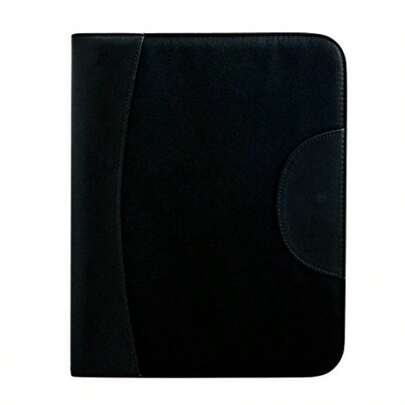 36 PC Zipper Pen Case; Black 1407