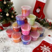 Starry Sky Slime, Beautiful, Elastic And Non-Sticky Starry Sky Slime Set, Gift Filler For Boys And Girls, Relieves Stress And Anxiety, Moisturizing, Super Soft Mud Toy - 4 - View 7