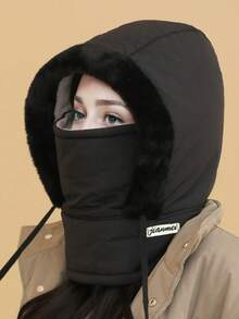 1顶/2顶保暖防风加厚抓绒耳罩帽，男女通用时尚百搭冬季飞行员帽，适合秋季穿搭、户外活动、骑行、徒步，圣诞节和新年礼物，冬季保暖帽，情人节礼物