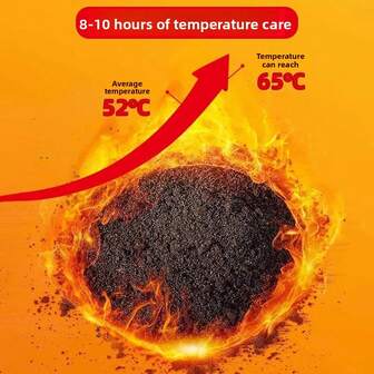 5/10 件一次性暖手宝自粘暖脚宝发热贴冬季自发热垫贴贴暖身贴